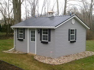 Custom storage building by Martin's Mini Barns