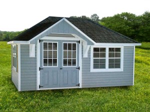 Tea House Mini Barn by Martin's Mini Barns